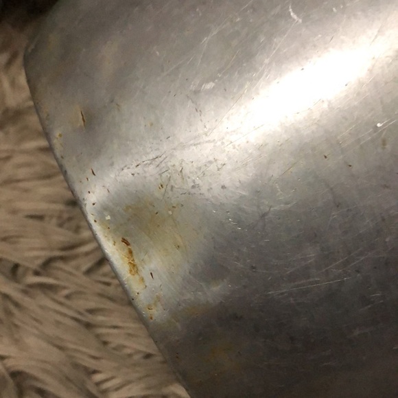 Vntg Metal “Jelly”Pot With Handle-Used Condition-9.5in diameter x 6.5 deep - Picture 10 of 17